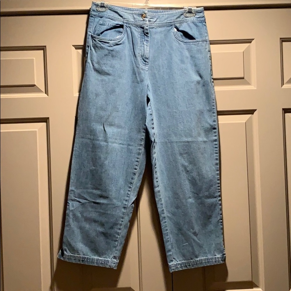 Talbots NWOT JeanCrop Cotton